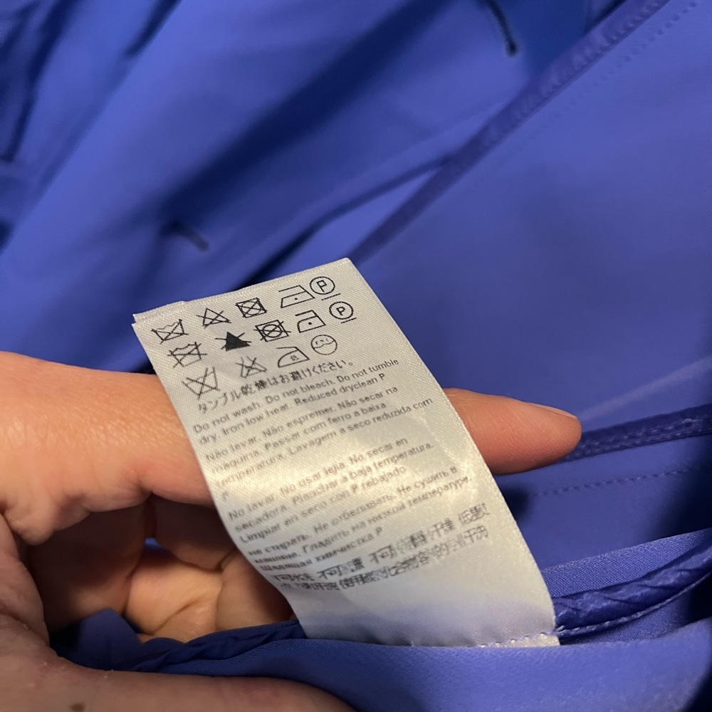 🎉𝐇𝐎𝐒𝐓 𝐏𝐈𝐂𝐊🎉𝐄𝐒𝐂𝐀𝐃𝐀 Periwinkle Belted Trench Coat Luxe Stretch - Picture 6 of 12